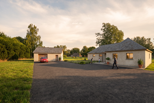 Construction d’une maison individuelle avec garage séparé — Le Theil-Nolent (27)