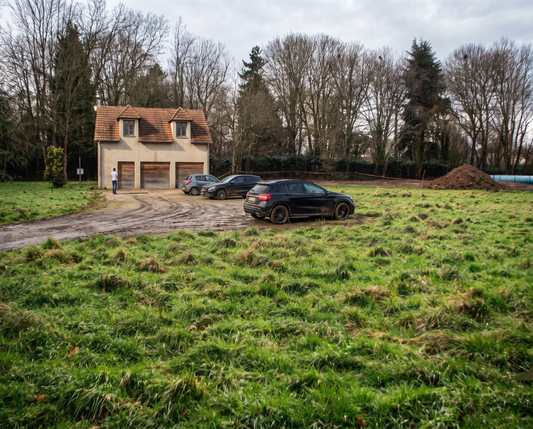 Construction d'un garage indépendant avec bureau en combles — Le Theil-Nolent (27)