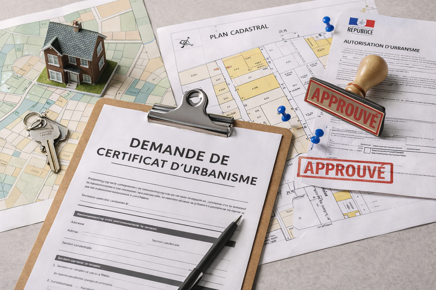 Certificat d’Urbanisme – Étude & Constitution du dossier